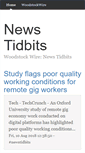 Mobile Screenshot of newstidbits.com